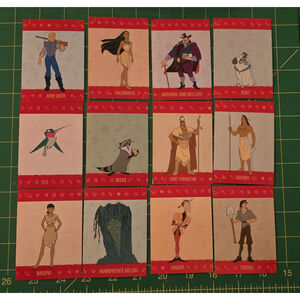 1995 Skybox Disney's Pocahontas Complete Trading Card Set Vintage